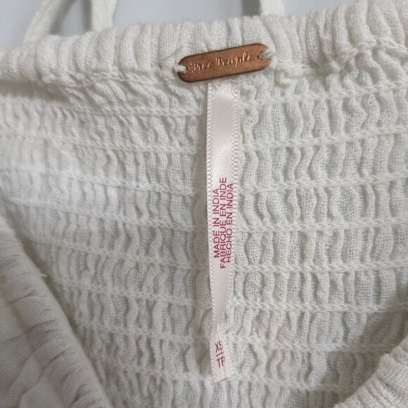 Free People Chloe Top in White Size XS - Picture 3 of 8